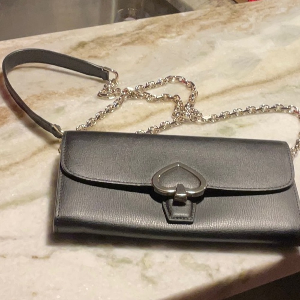 Like new Kate spade black Spade wallet